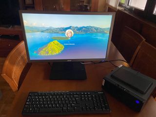 Ordenador Desktop + Pantalla Acer 21" + Teclado 