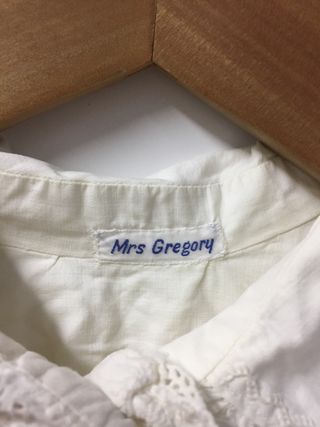 Camisón antigua blanca