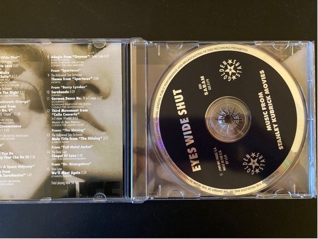 CD mejores bandas sonoras de Kubrick