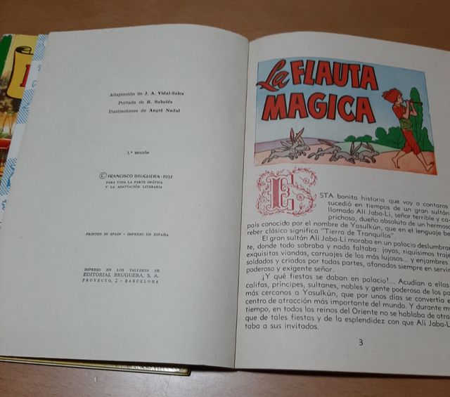 Cuentos antiguos Bruguera 1957