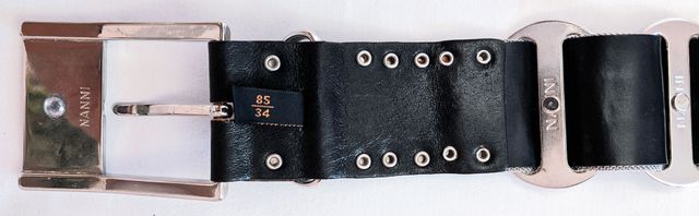 NANNI CINTURA DA DONNA NERA