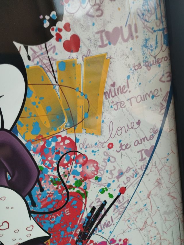 Mickey Love Pittura artistica