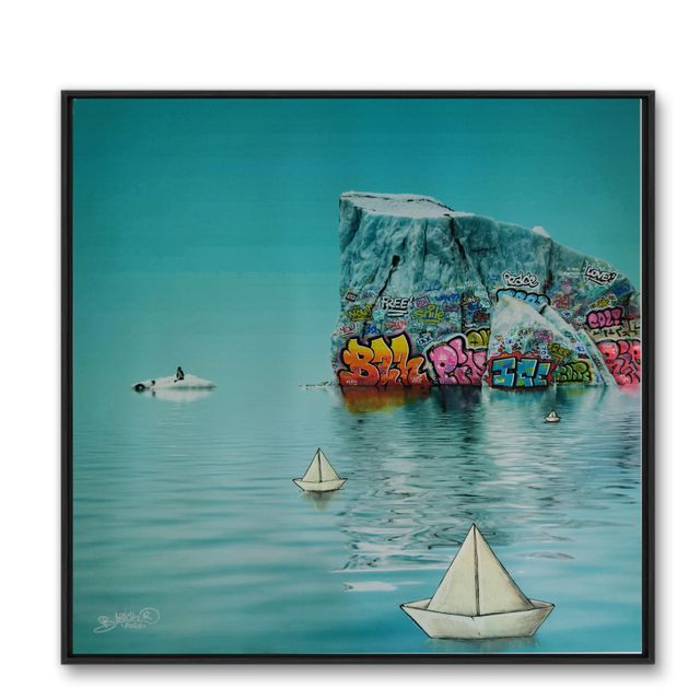 Dipinto BLACH (Maxime Blachère) - VIC Iceberg Graf