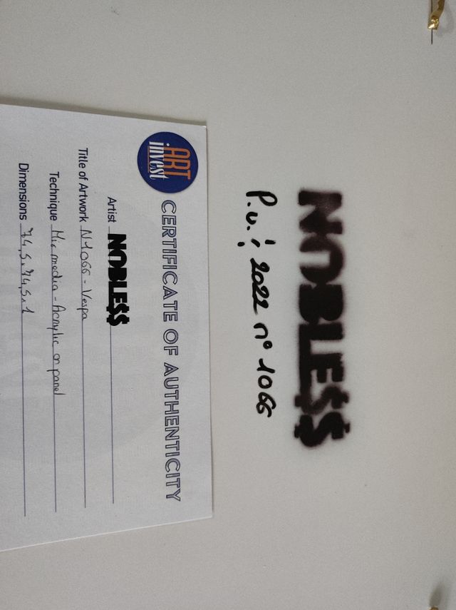 Dipinto - Vespa, di NOBLE$$