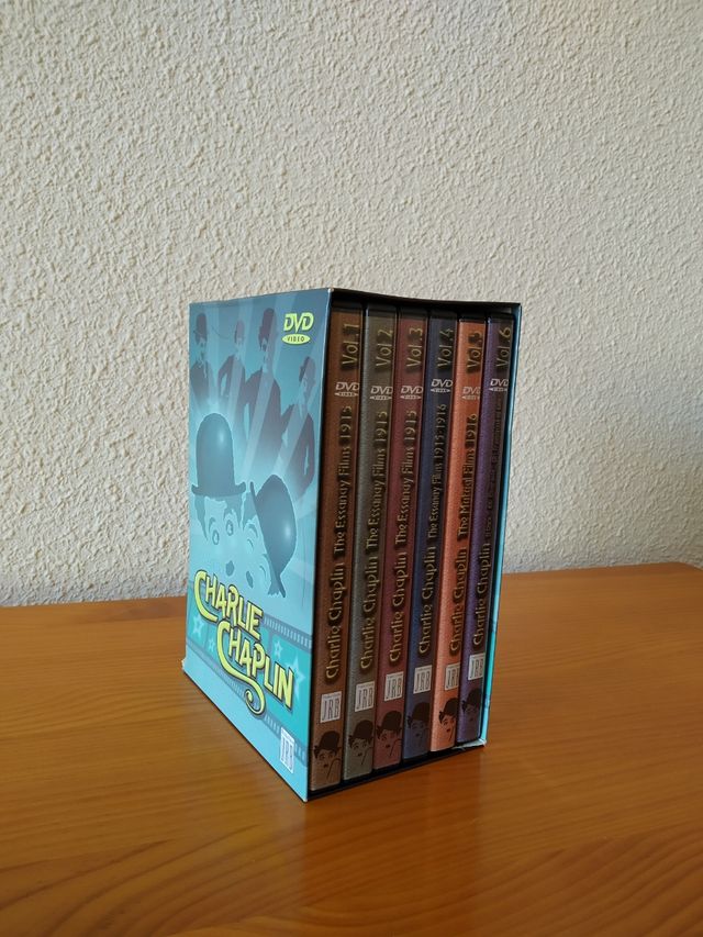 COLECCIÓN 6 DVD CHAPLIN