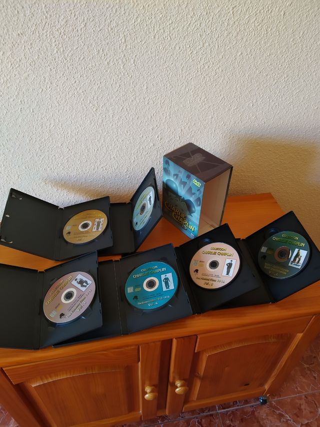 COLECCIÓN 6 DVD CHAPLIN