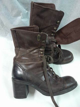stivali oxs donna ,vera pelle misura 38