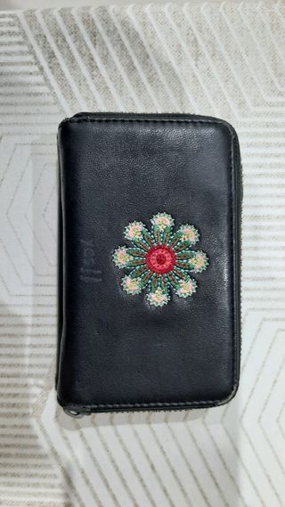 Monedero tipo cartera Desigual original en negro