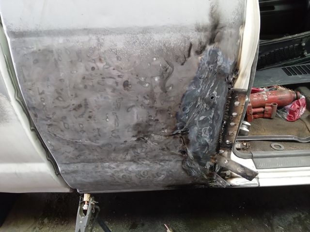 Pickup chapa óxidos pintura   y restauración