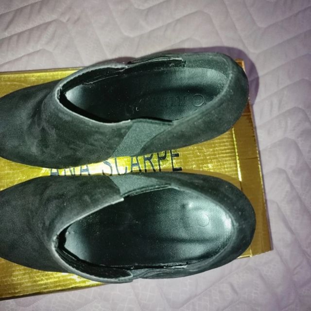 Scarpe/stivaletti autunnali/invernali con tacco