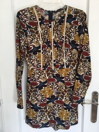 Mono falda pantalón Zara