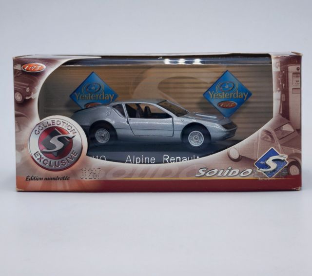 ALPINE RENAULT A310 REF 1710 SOLIDO 1/43 YESTERDAY