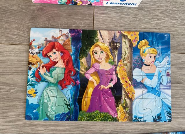 Puzzle Princesas Disney 3 años
