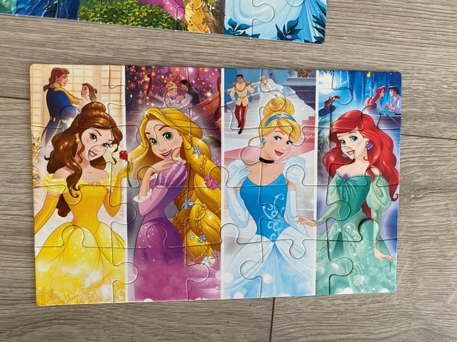 Puzzle Princesas Disney 3 años