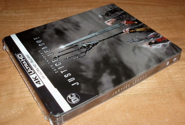 LA LIGA DE LA JUSTICIA ZACK SNYDER 4K+BD STEELBOOK