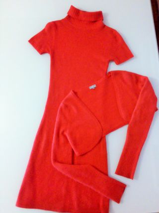 Conjunto de Vestido y Chaqueta torera de NAF NAF