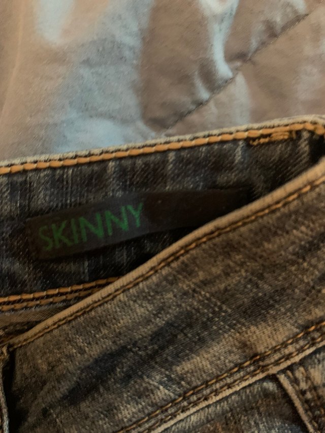 Vaquero azul pitillo de Benetton