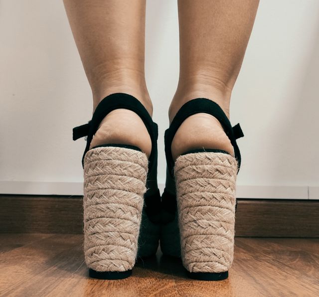 Sandalias negras