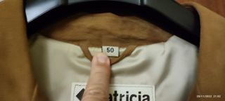 CHAQUETA DE ANTE HOMBRE TALLA 50
