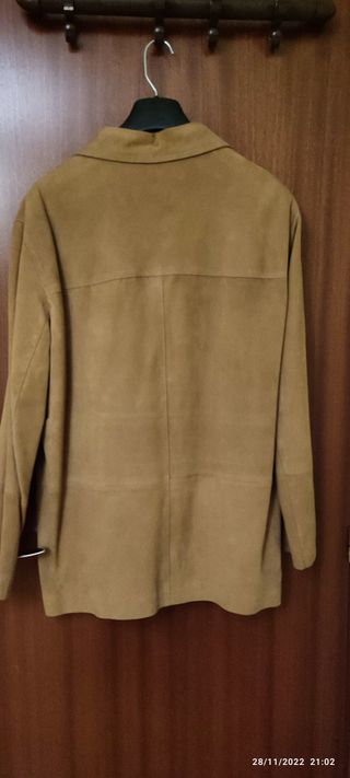 CHAQUETA DE ANTE HOMBRE TALLA 50
