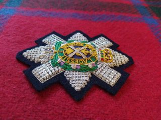  Black Watch Bordado a mano 
