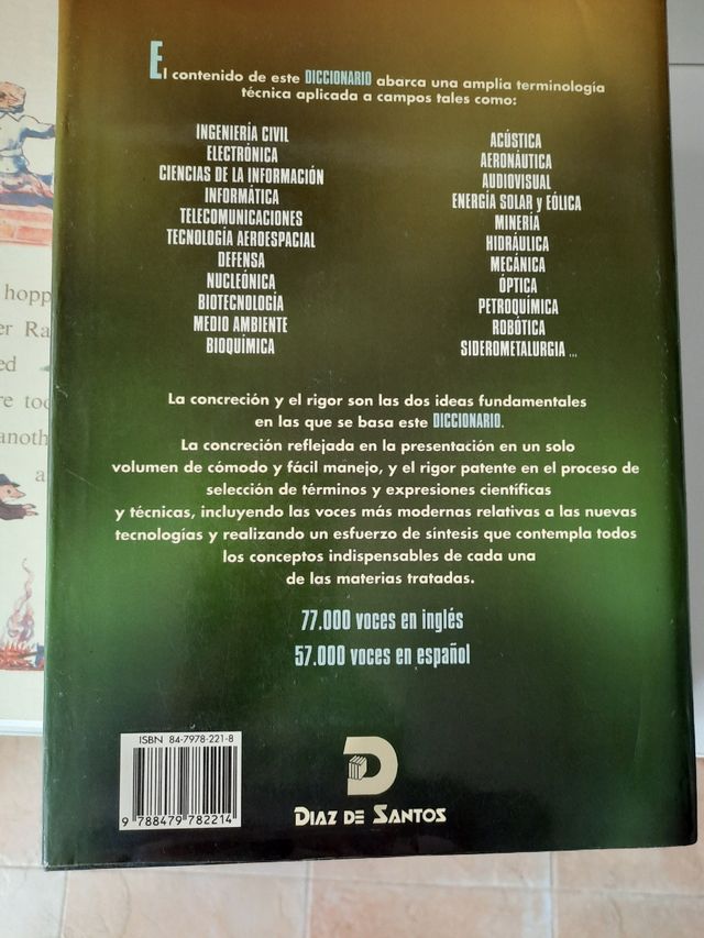 Diccionario técnico bilingÜe Beigbeder