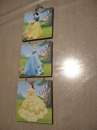 quadro principesse disney