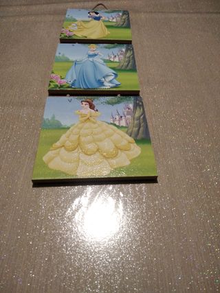 quadro principesse disney