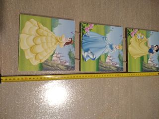 quadro principesse disney