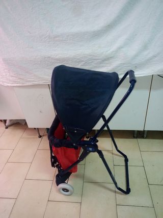 Mochila de montaña portabebes.