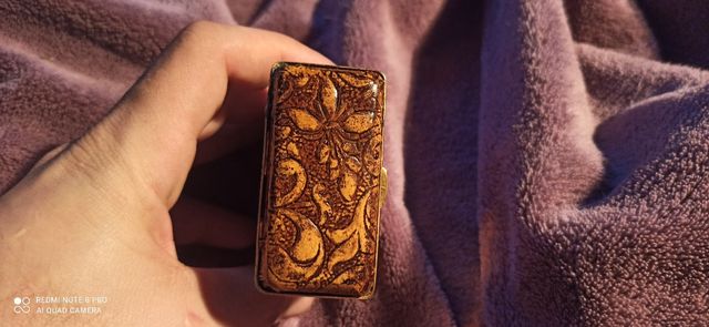 caja de tabaco antigua de Segovia el alcázar