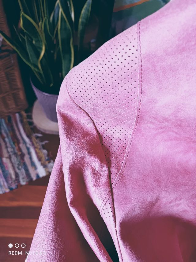 Cazadora de piel. Diseño Inpe