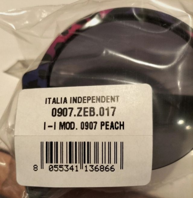 Gafas de sol Italia Independent nuevas.