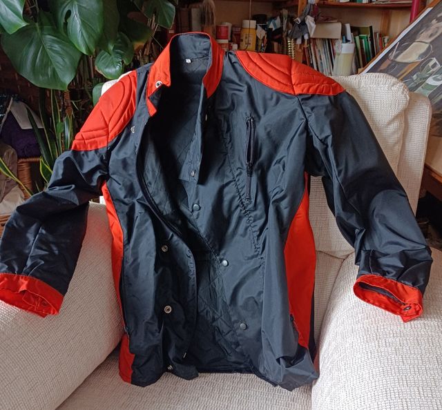 Chaqueta de aguas mujer moto