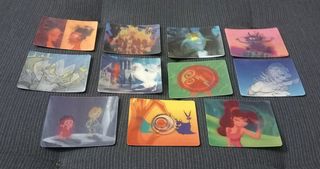 11x cromos lenticulares de Hércules (Disney)