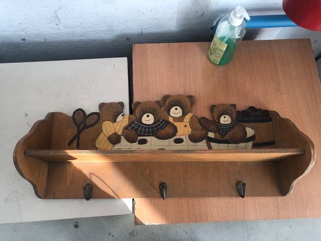 Colgador osos  para bebe niño