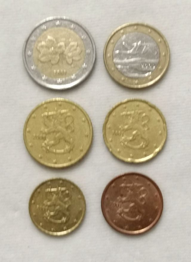 Finlàndia- Monedas euro