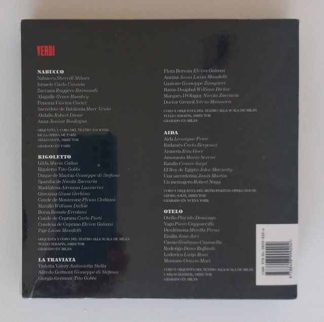 Estuche 5 CDs Ópera Verdi