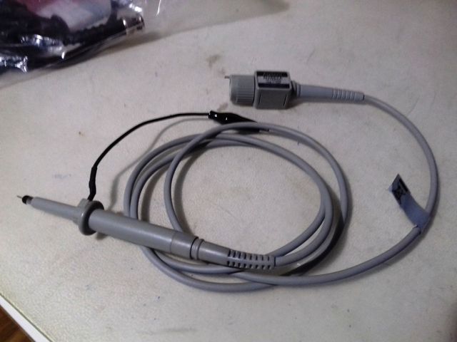 Sonda osciloscopio con accesorios