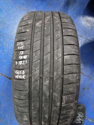 215/45R17 91W Neumático Suelto Repuesto 