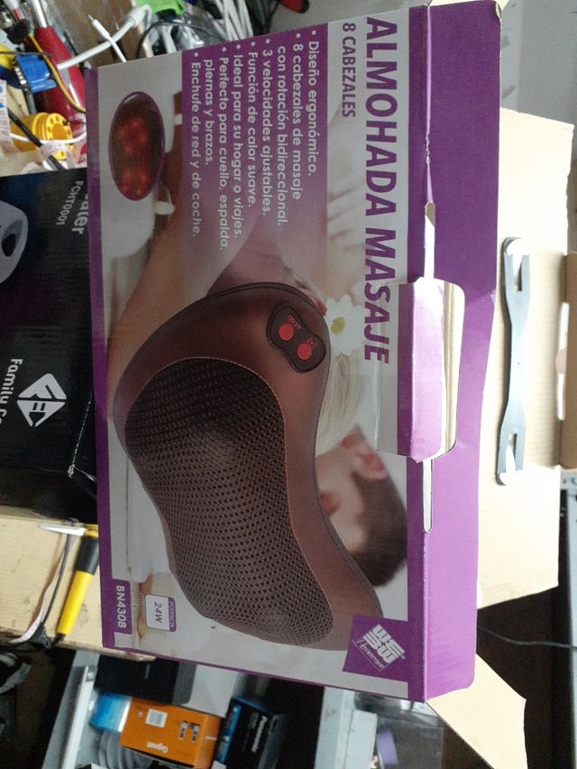 ALMOHADA MASAJE SIN ESTRENAR
