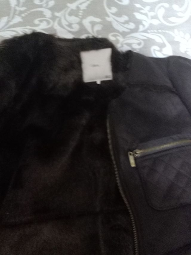 cazadora solo una puésta muy calentita