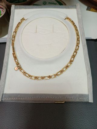 Gargantilla Chapado oro