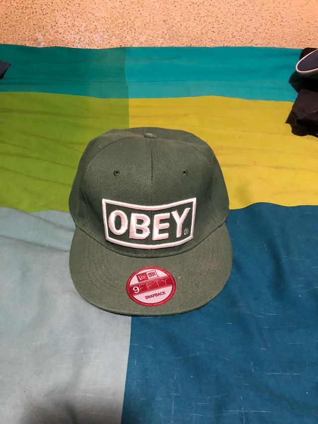 Gorra Obey verde