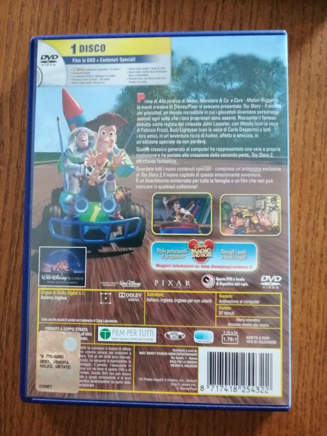 DVD Disney TOY STORY