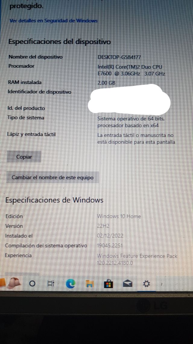Pc / Ordenador completo Windows 10