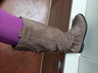 Stivali con frange n 39