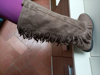 Stivali con frange n 39