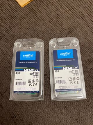 Crucial portátil RAM 4GB