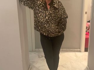 Chaquetón animal print